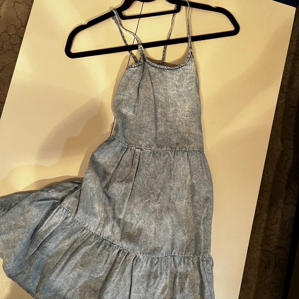 Zara Kids Size‎ 10 Blue and White Dress